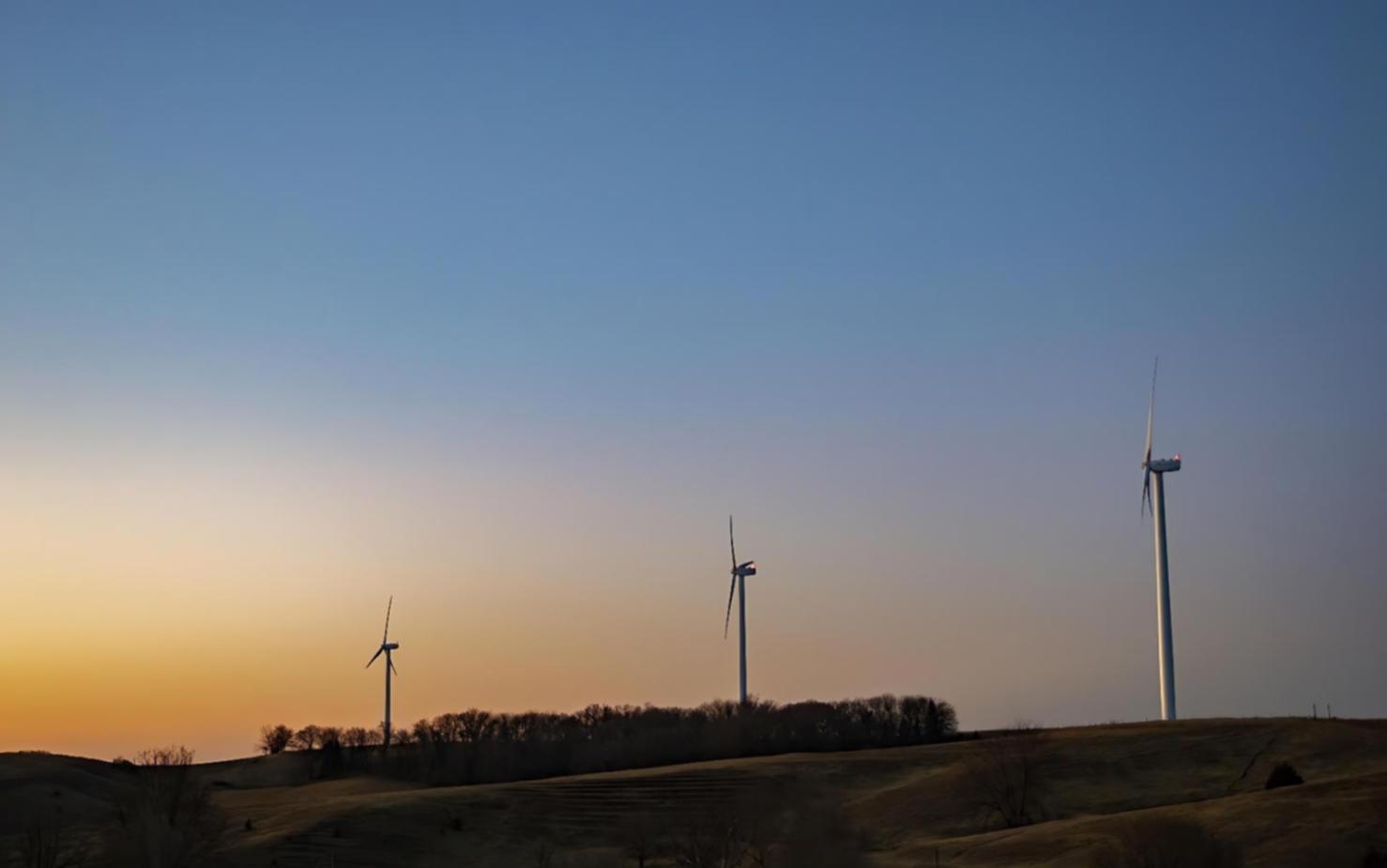 Infrastructure d'énergie renouvelable moderne